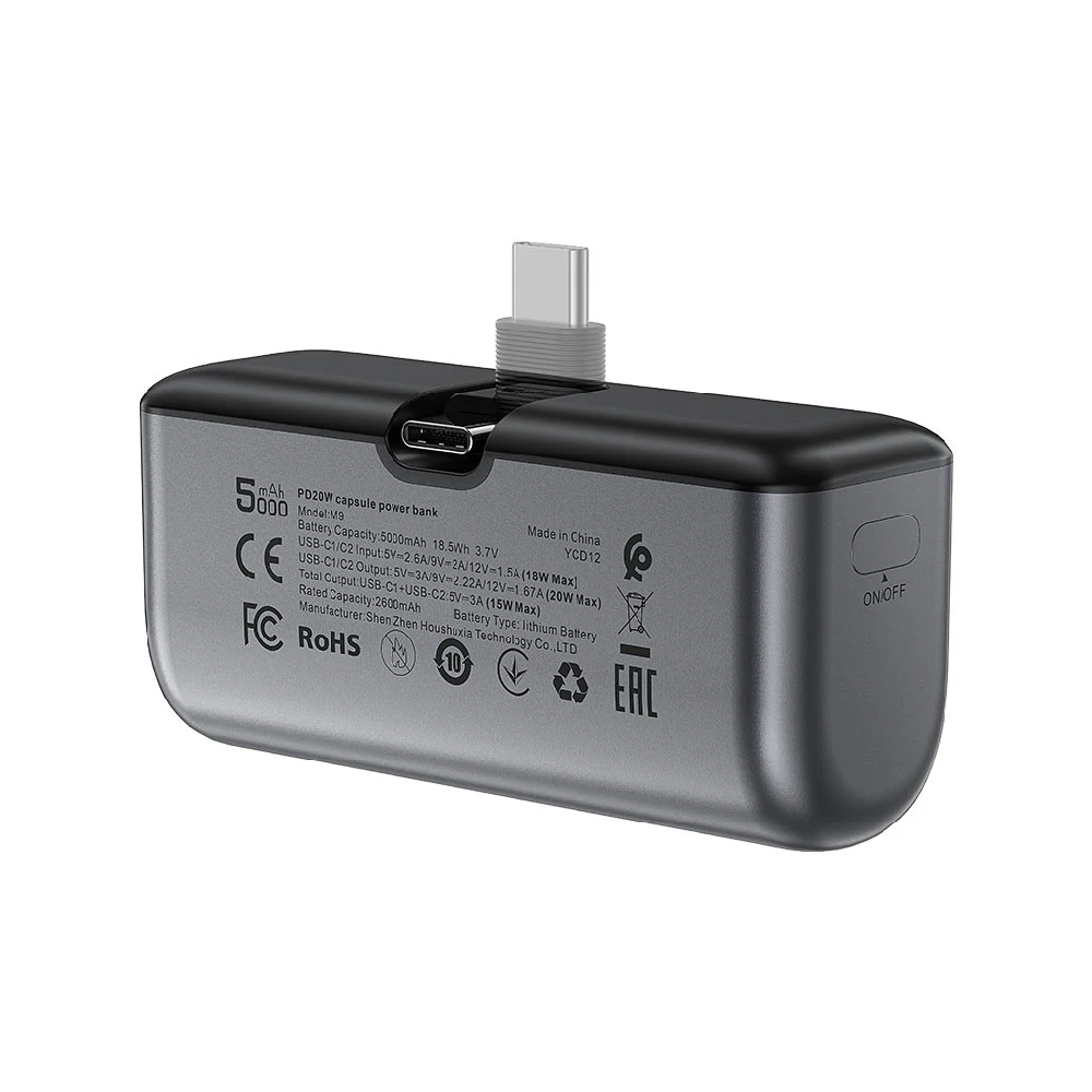 PD20W 5000mAh Fast Charge Power Bank
