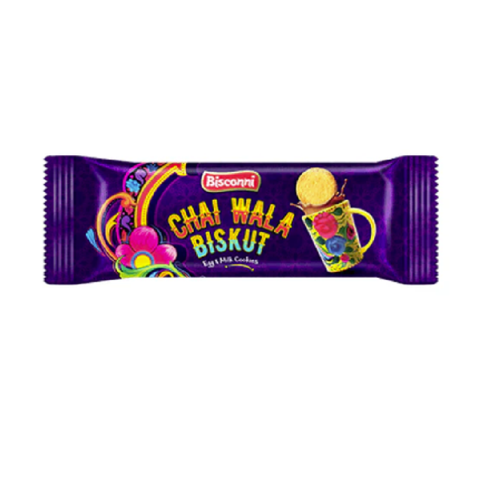 BISCONNI CHAI WALA BISKUT EGG & MILK COOKIES 66 GM