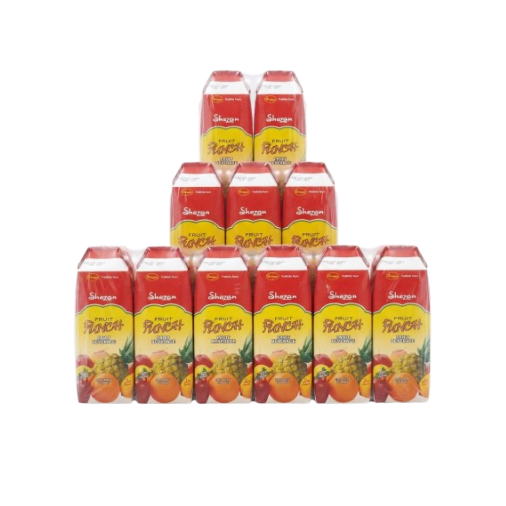 SHEZAN JUICE FRUIT PUNCH 1 LTR- CARTON