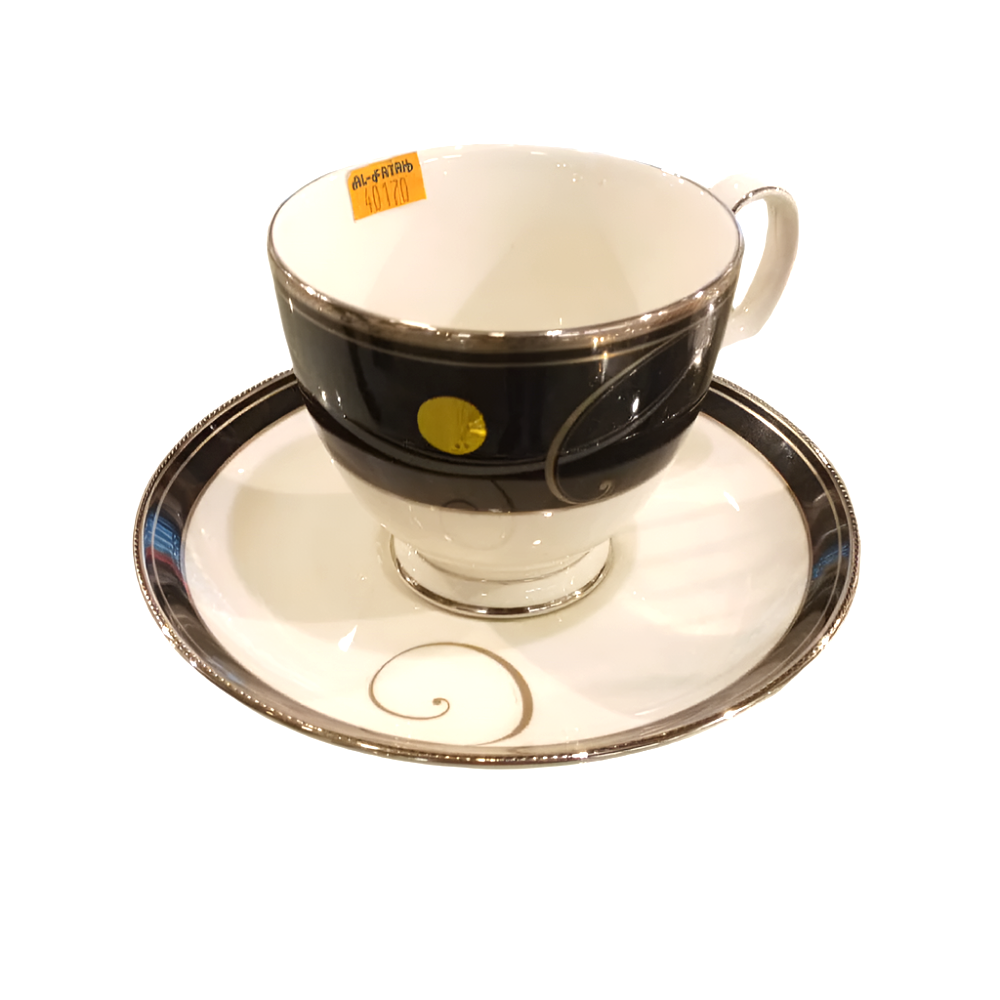 CUP & SAUCER NORITAKE 9346 BASIC (Pack 6)