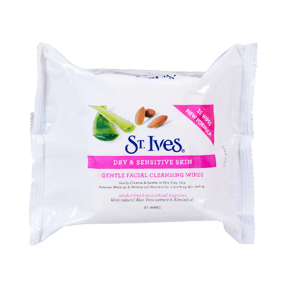 STIVES GENTLE FACIAL CLEANSING WIPES 35 PCS