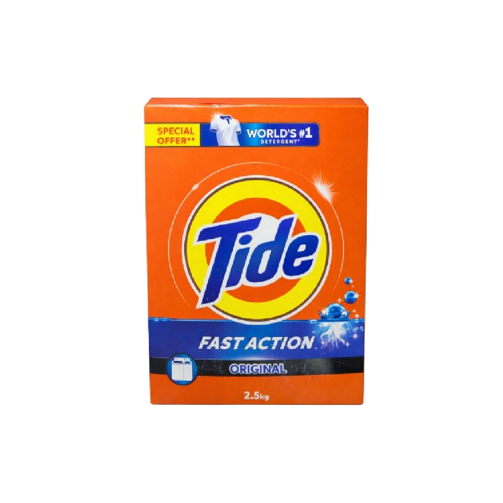 TIDE WASHING POWDER ORIGINAL BLUE 2.5 KG