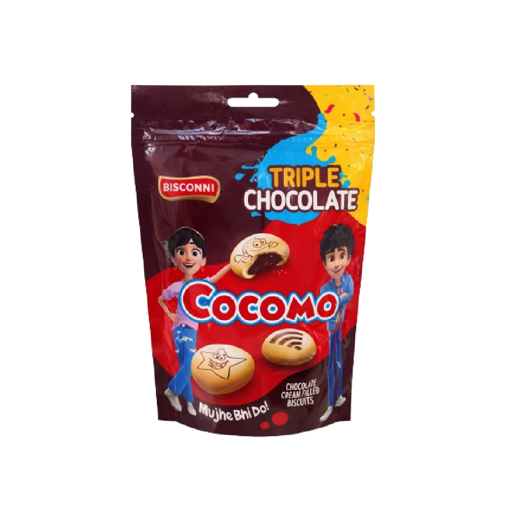 BISCONNI COCOMO CHOCOLATE BISCUIT PARTY PACK 54 GM