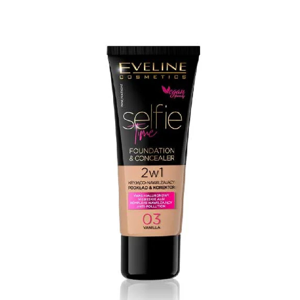 EVELINE SELFIE TIME FOUNDATION & CONCEALER 30ML