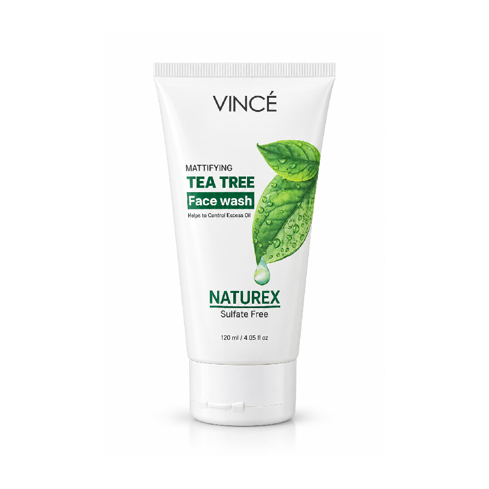 VINCE MATTIFYING TEA TREE FACE WASH 120 ML