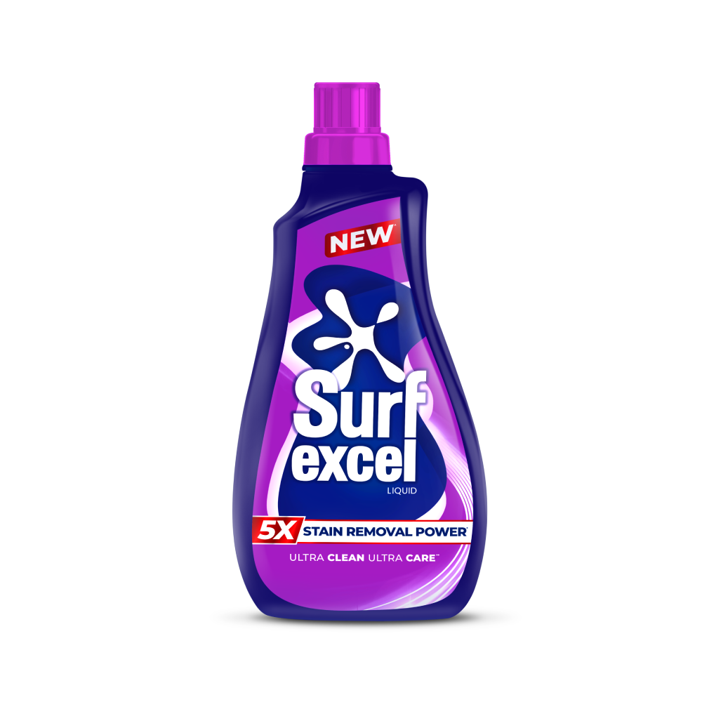 SURF EXCEL DETERGENT 5X STAIN REMOVAL POWER BOTTLE 900ML