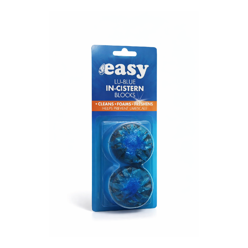 LU BLUE TOILET FRESHNER IN-CISTERN BLOCK 2X38 GM