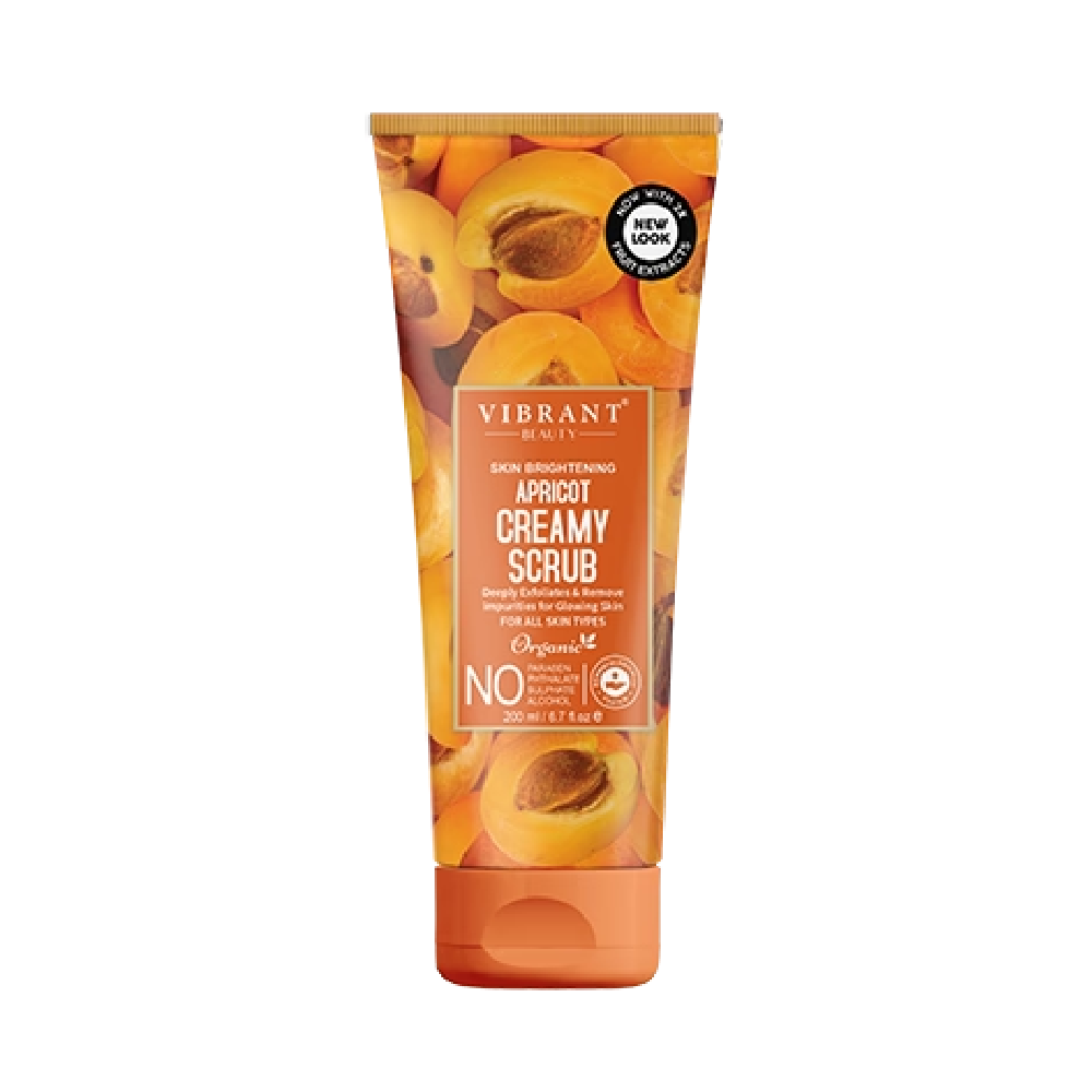 VIBRANT BEAUTY APRICOT CREAMY SCRUB 200 ML