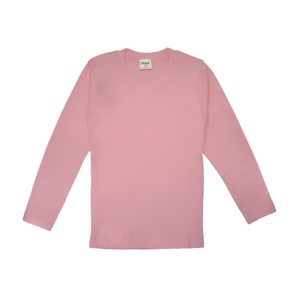 GIRLS S/S ROUND NECK T.SHIRT N&E MZS-24 2-3 YEAR 850
