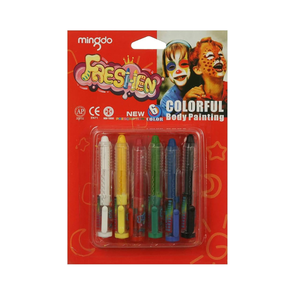AP302-6 ABBY PAINT STICK 6COLOR