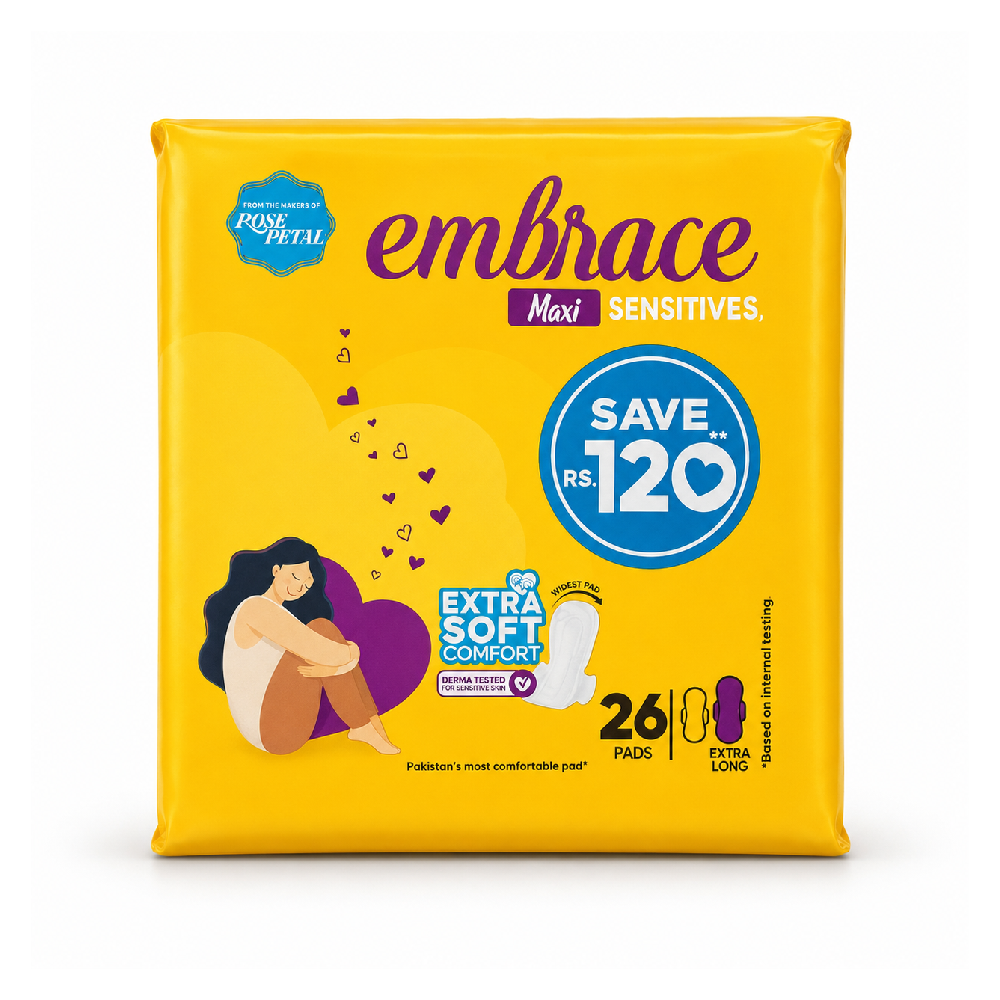 FAMCARE SENSITIVES MAXI EXTRA-LONG TRIO PACK 26 PCS