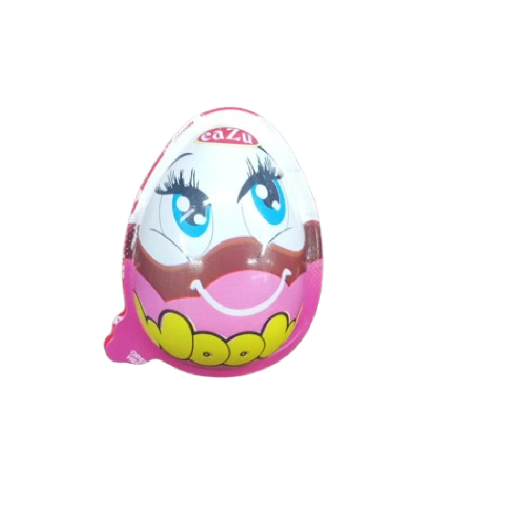 EAZU MILK CHOCOLATE SURPRISE EGG BOY AND GIRL 15 GM
