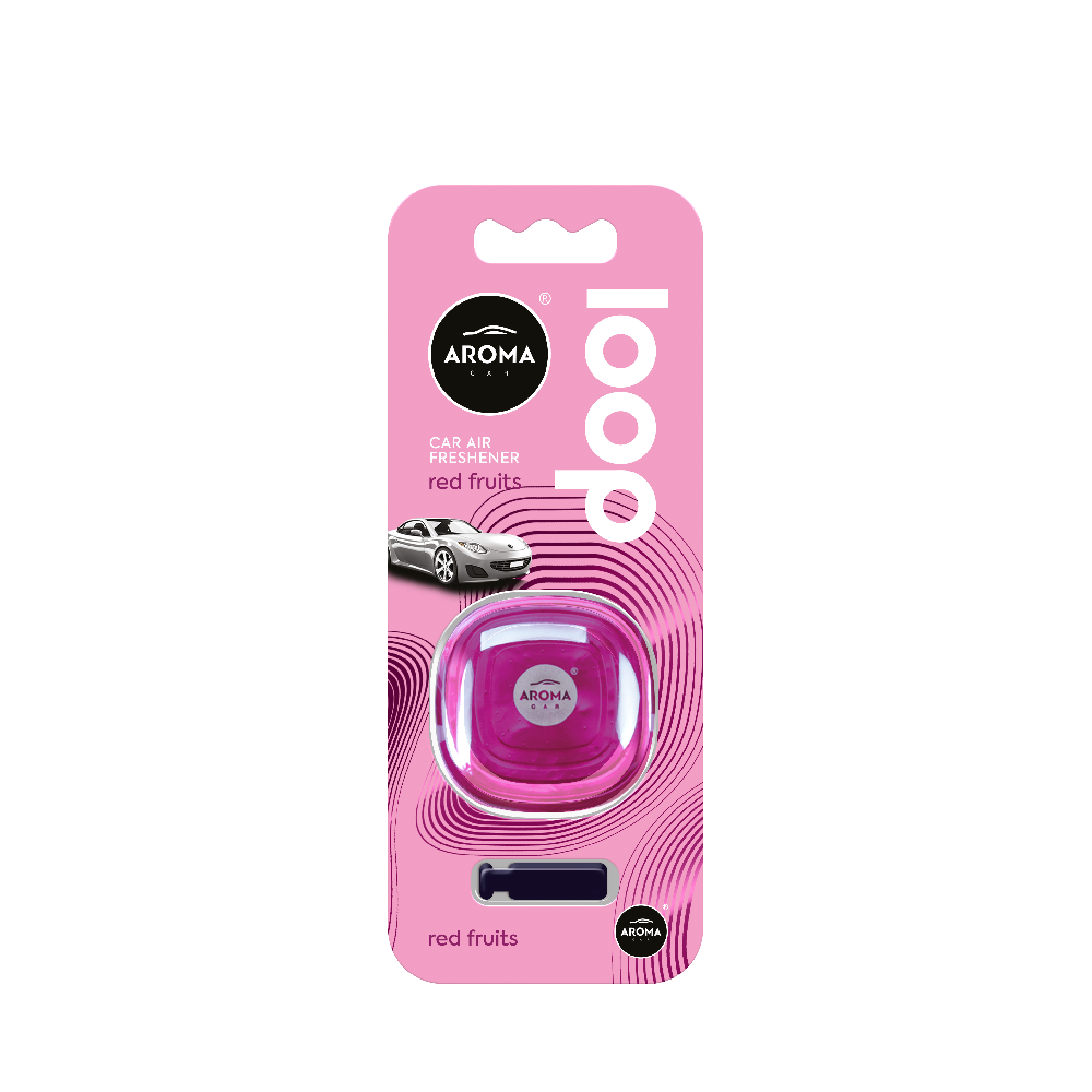 AROMA CAR LOOP GEL RED FRUITS