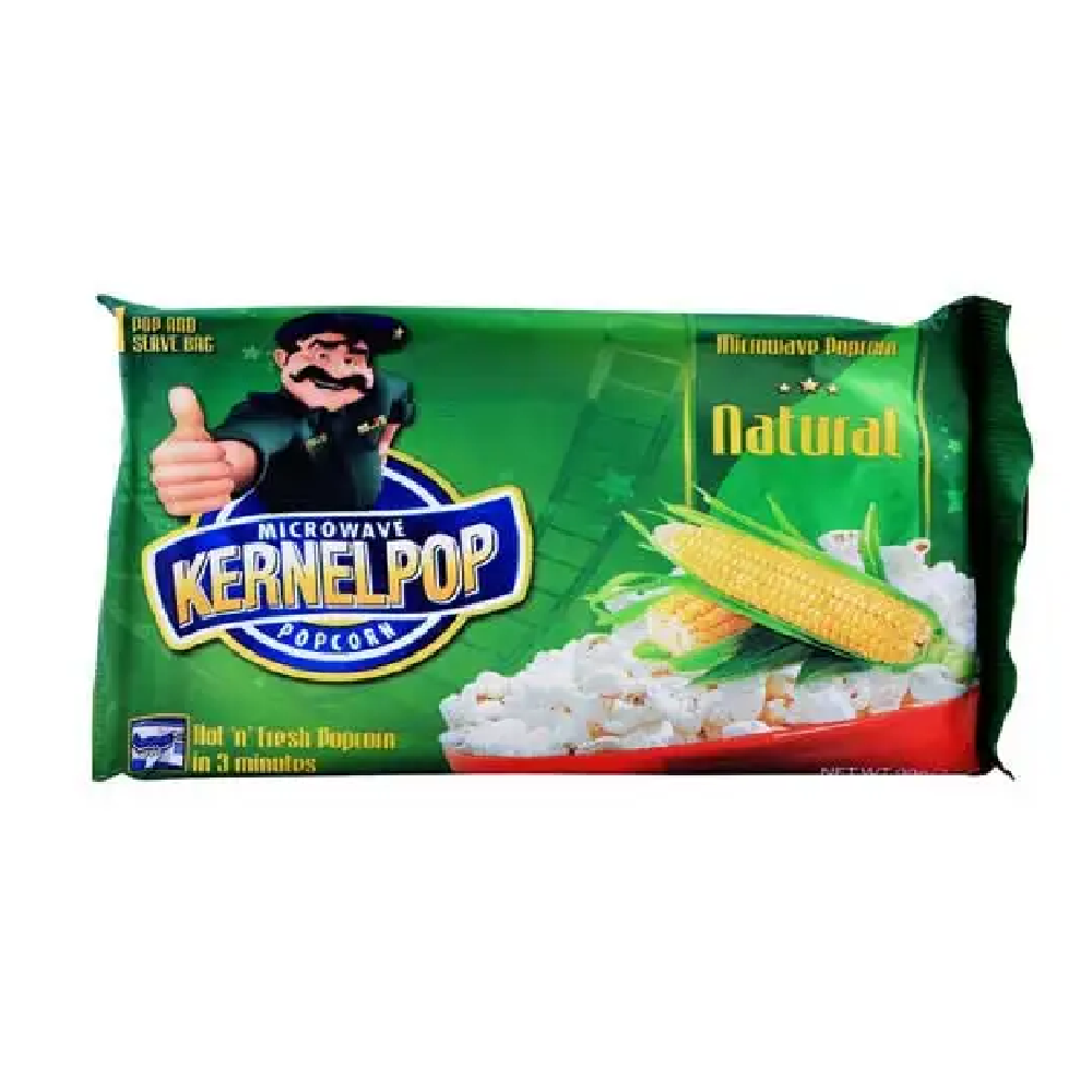 KERNEL POPCORN NATURAL 90 GM