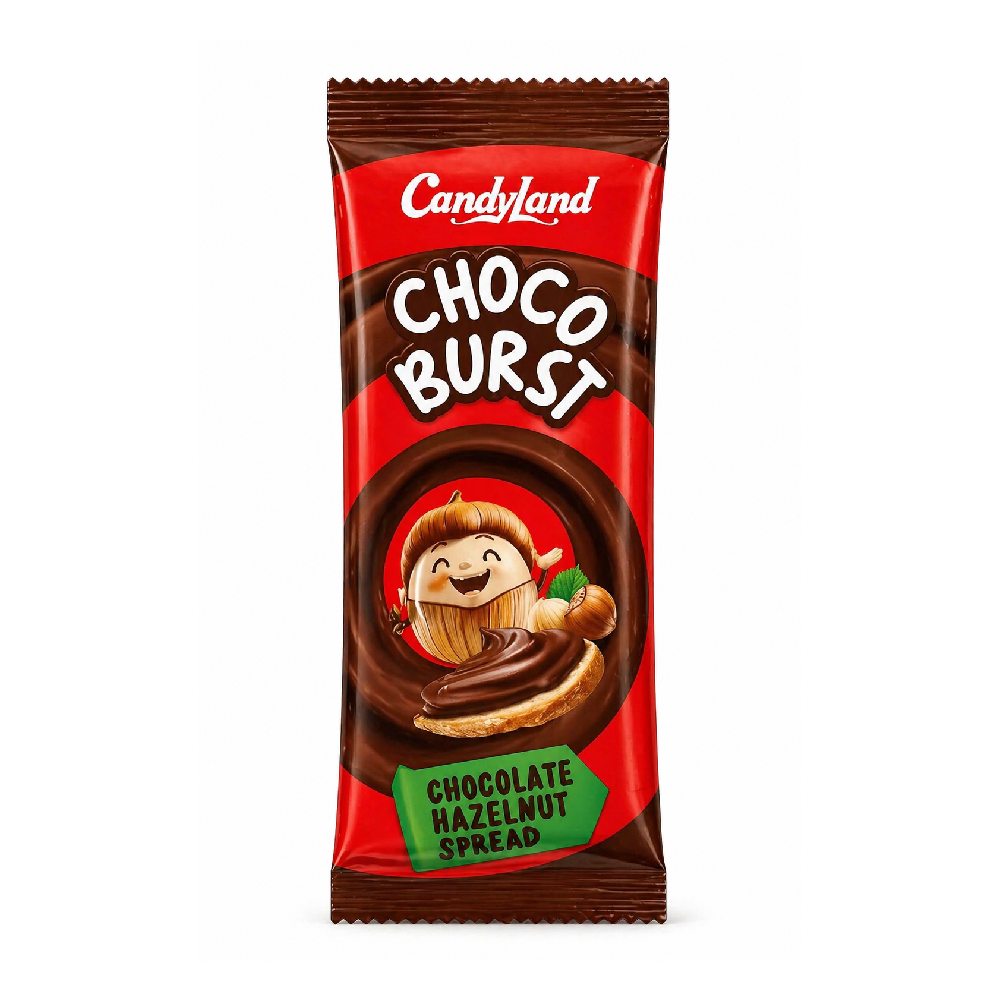 CHOC-OH CHOCOLATE HAZELNUT SPREAD SACHET 12 GM