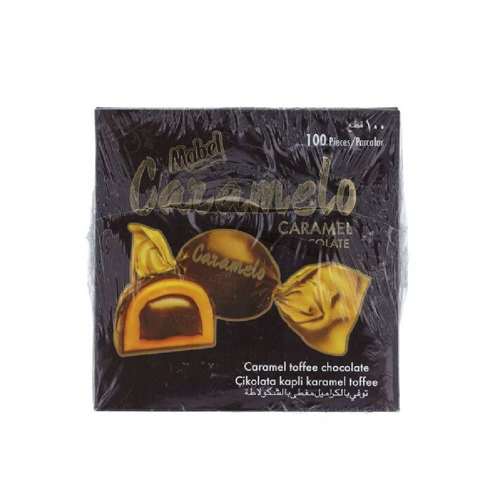 MABEL CARAMELO PREMIUM CARAMEL CHOCOLATE BOX 100PCS 1000GM