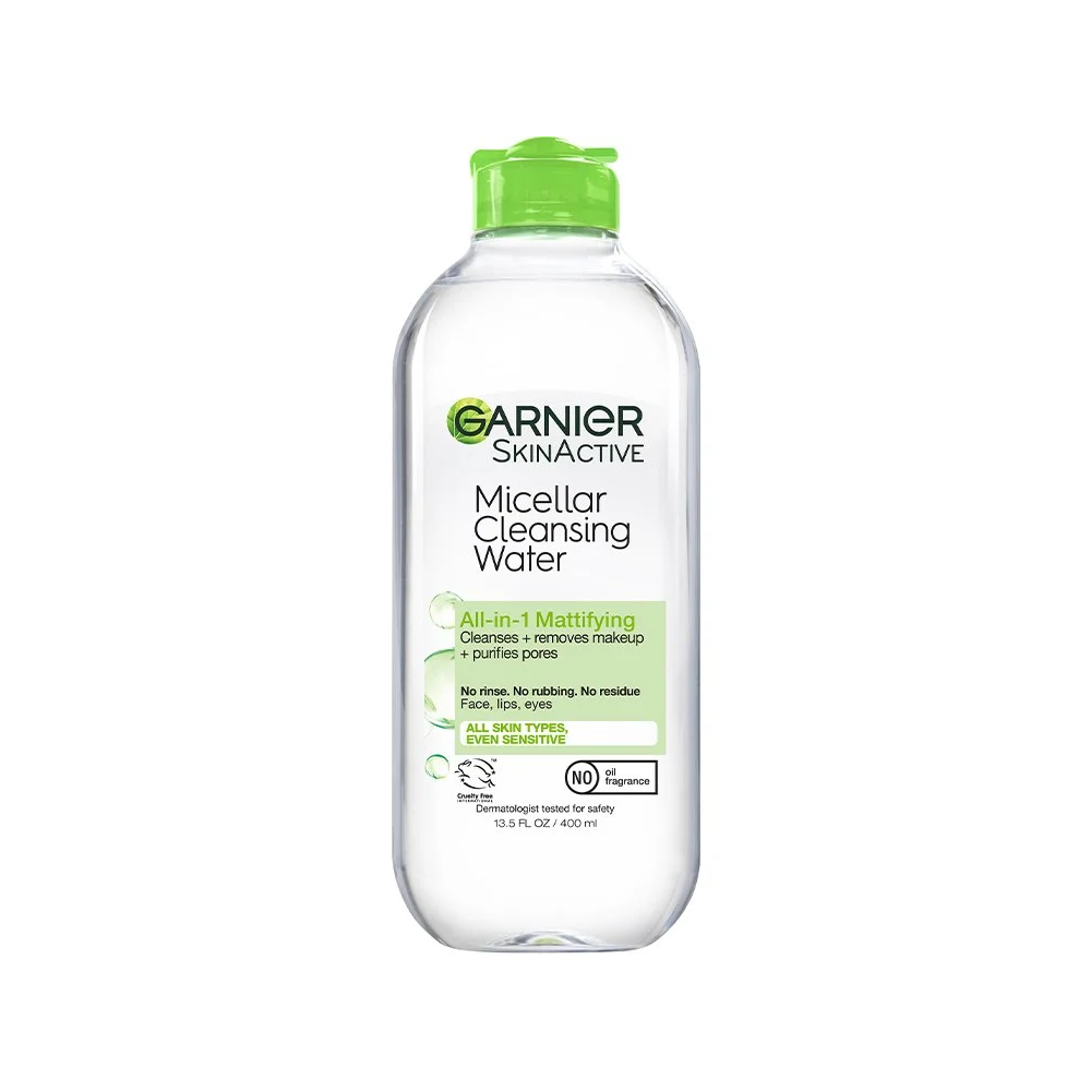 GARNIER ACQUA TUTTO IN ONE MICELLAR WATER GREEN 400ML