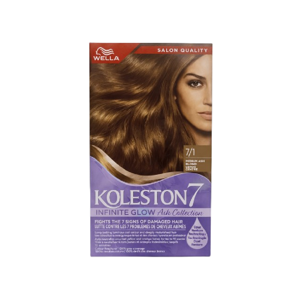 WELLA KOLESTON HAIR OIL COLOR CREAM 7/1