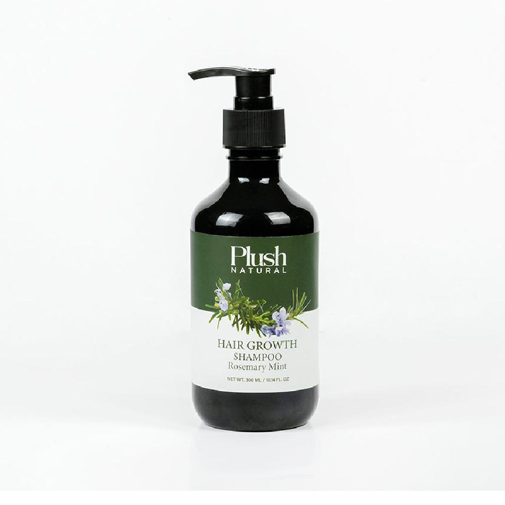 PLUSH NATURAL HAIR GROWTH ROSERMARY SHAMPOO 300ML