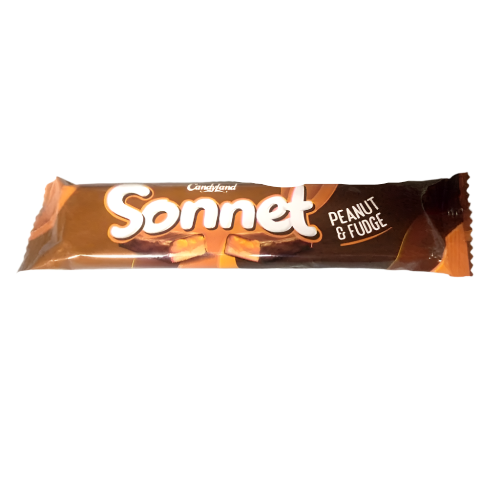 CANDYLAND SONNET CHOCOLATE PEANUT & FUDGE JUMBO PACK 48 GM