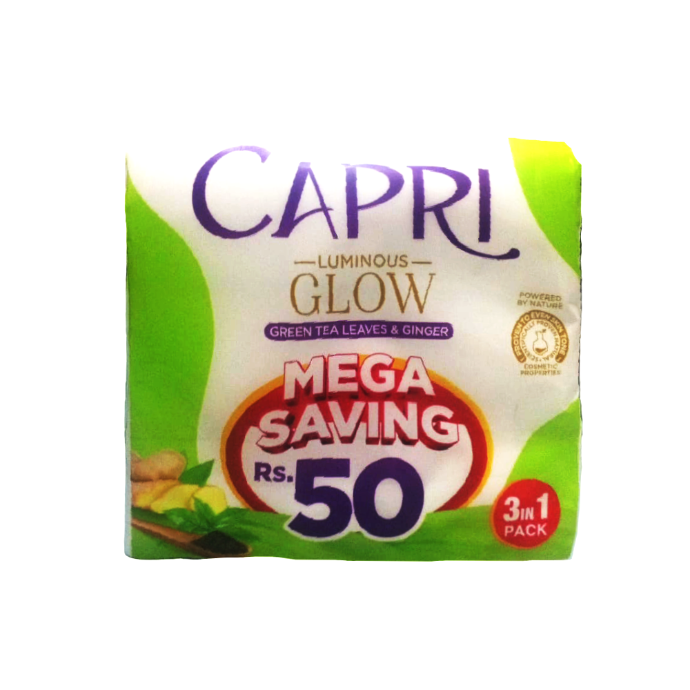 CAPRI REFRESHING PURIFYNG SOAP 3IN1 3X150 GM