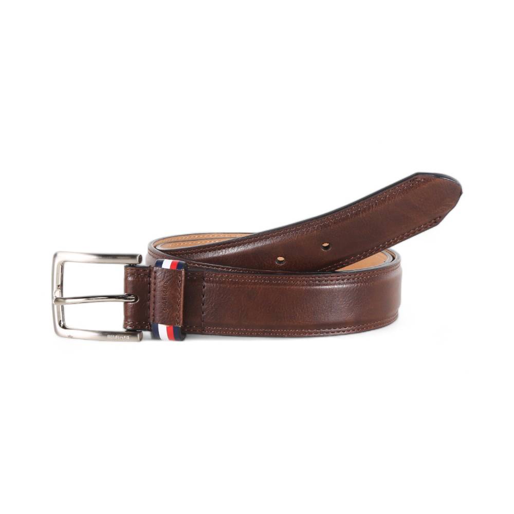 TH MEN BELT 11TL02X201 BRN 34 (IR)