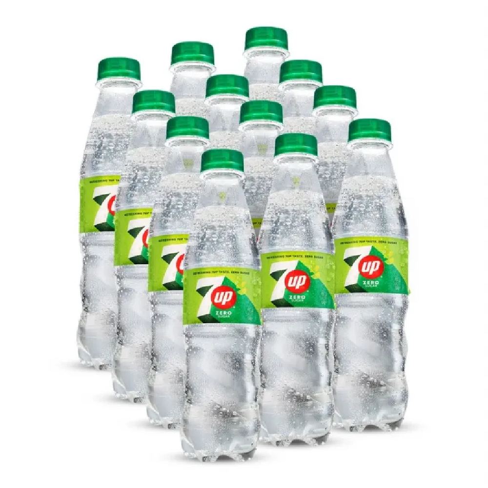 7UP FREE BOTTLE 345 ML-CARTON