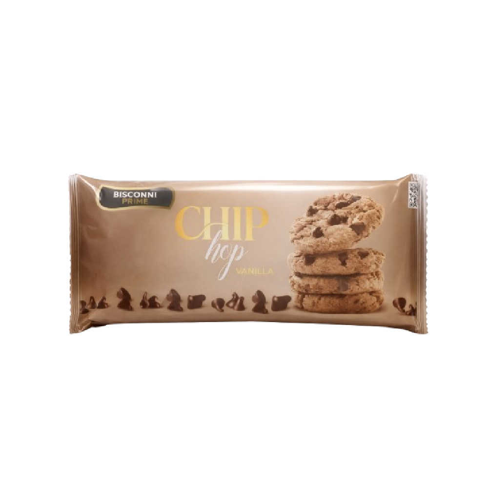 BISCONNI CHIP HOP VANILLA COOKIES 156GM