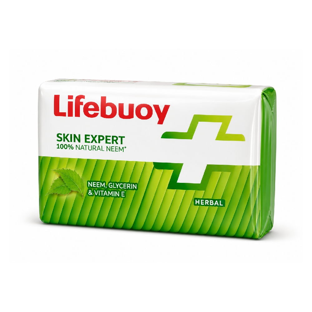 LIFEBUOY SOAP HERBAL WITH MULTIVITAMINS 128 GM