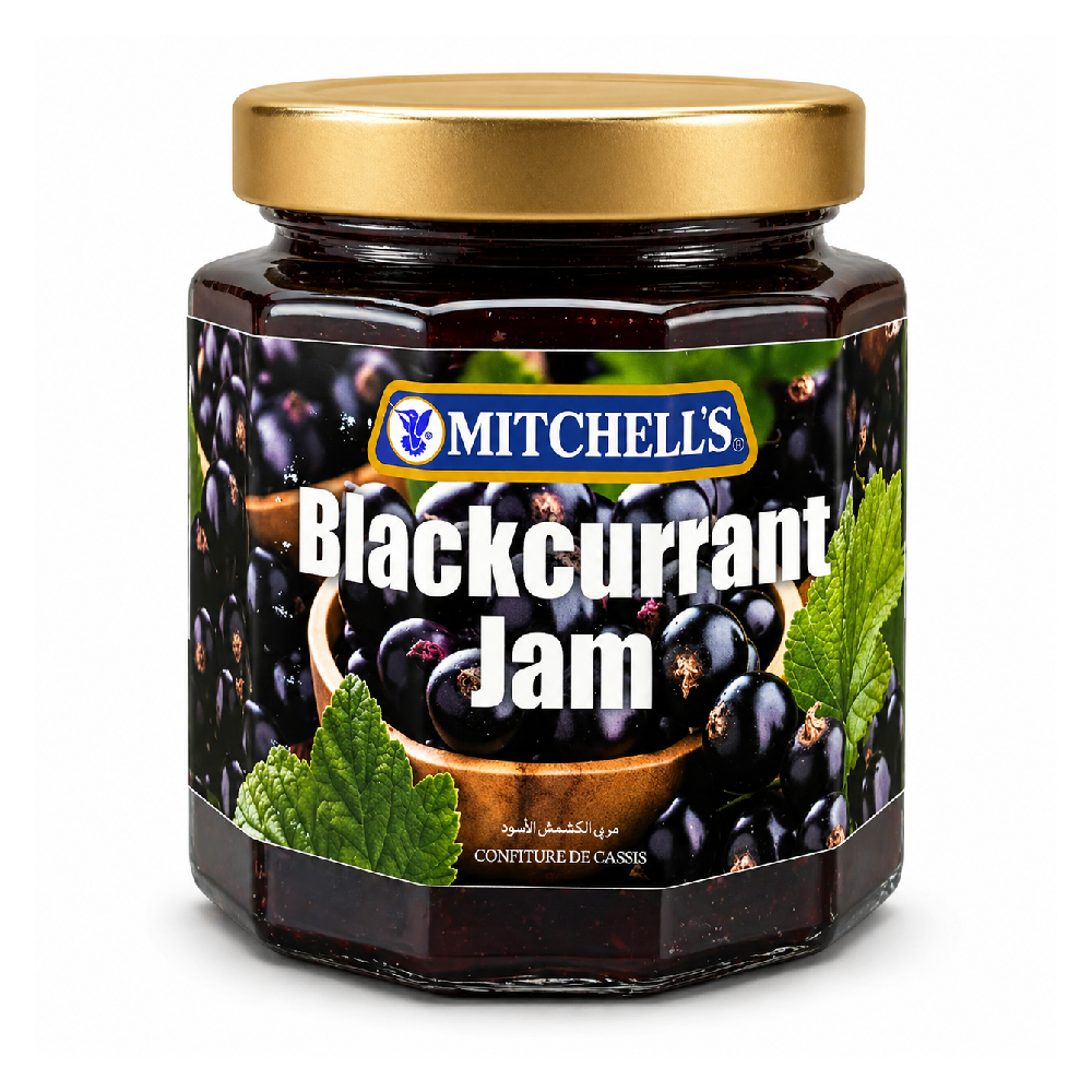MITCHELLS JAM BLACKCURRANT 300 GM