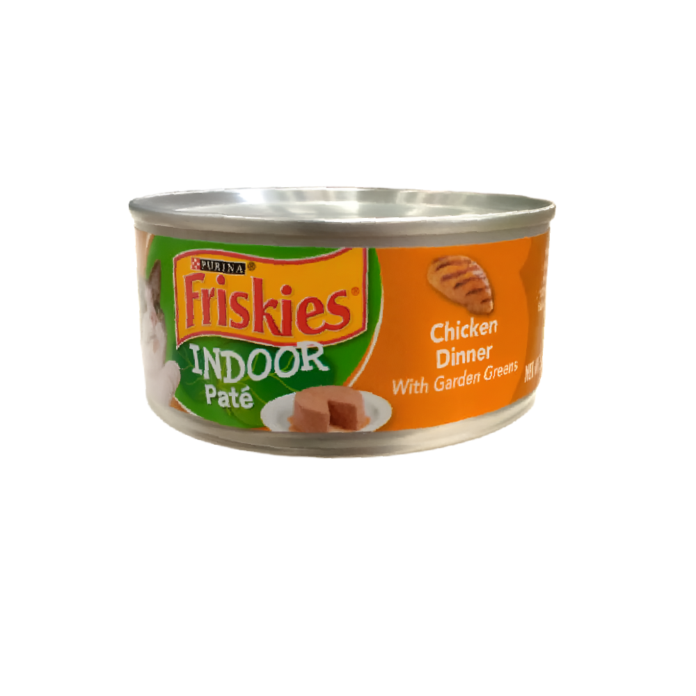 PURINA FRISKIES CAT FOOD CHICKEN DINNER 156 GM BASIC