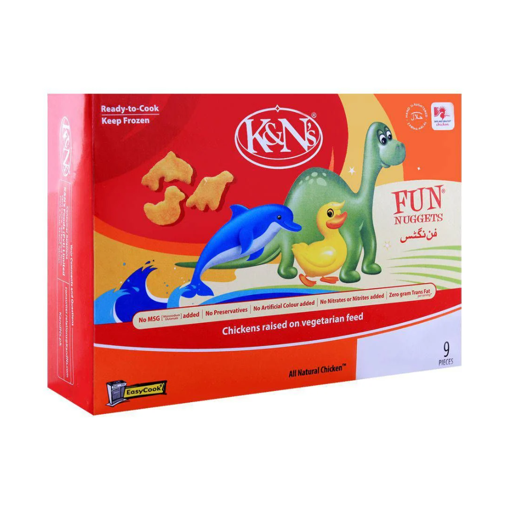 K AND N FUN NUGGETS 9 PCS 265 GM