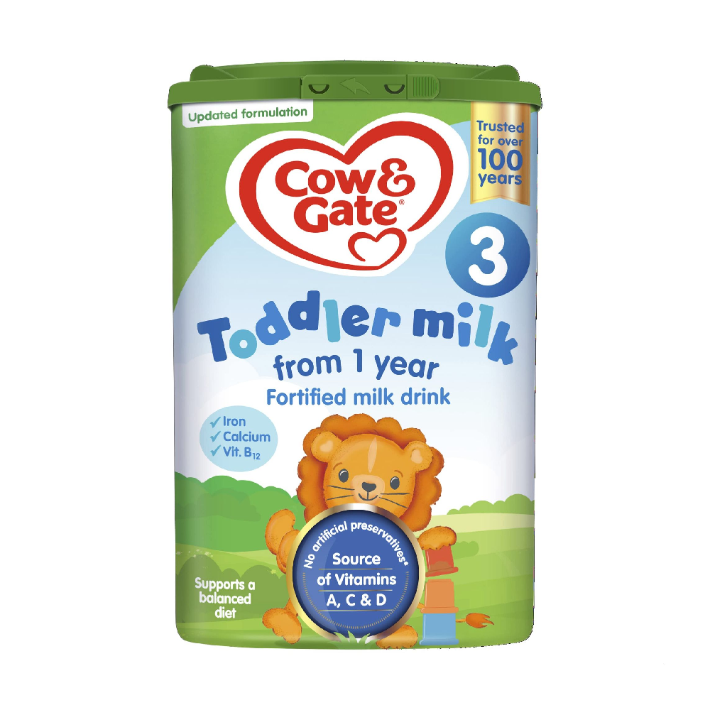 COW AND GATE MILK 3 TODDLER 1-2 YEARS 800 GM