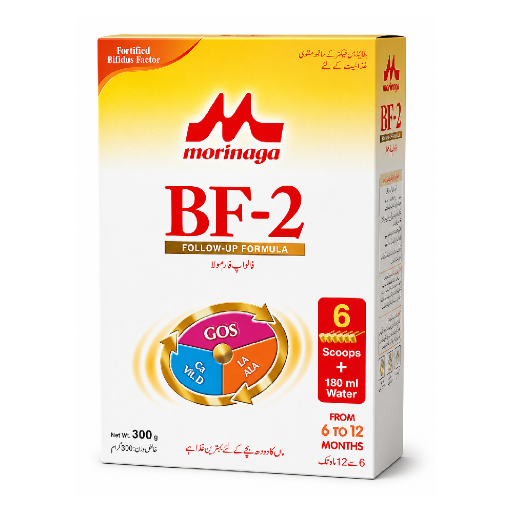 MORINAGA BF-2 FOLLOW-UP FORMULA FROM 6-12 MONTHS 300 GM