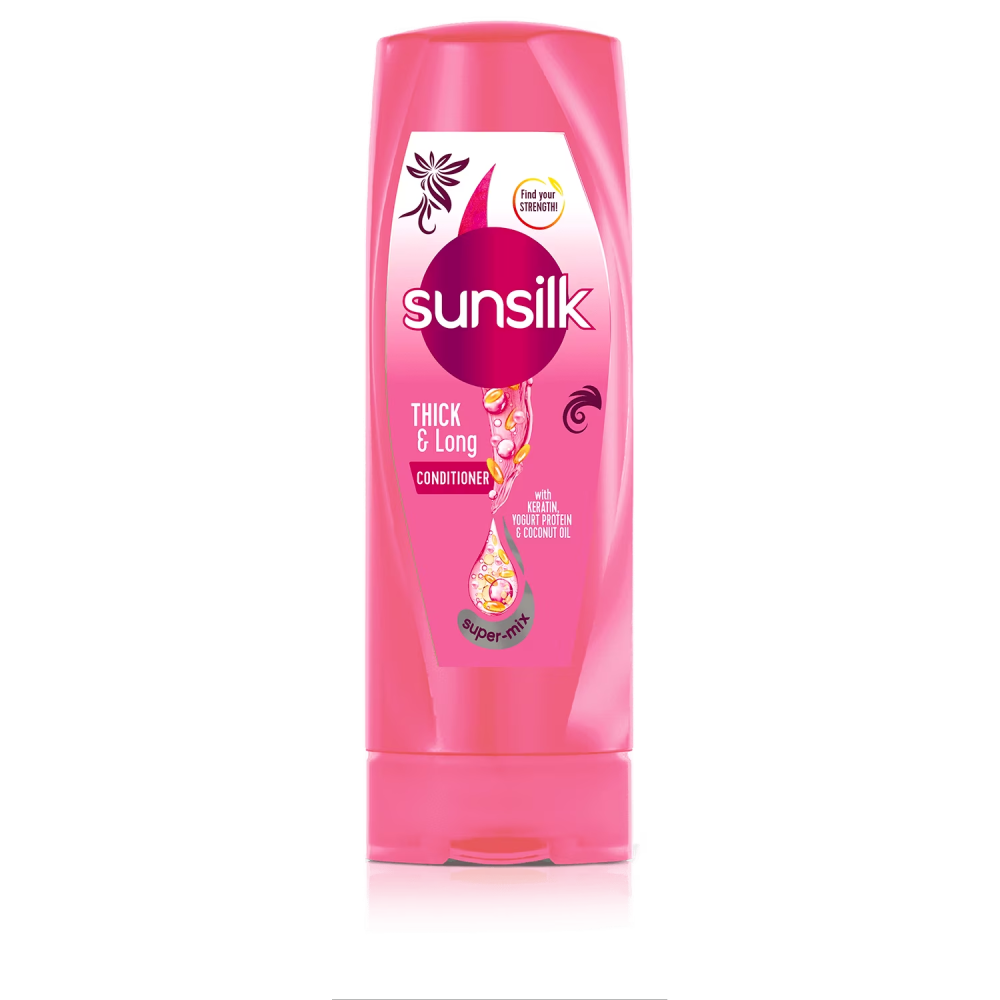 SUNSILK CONDITIONER THICK AND LONG 180 ML