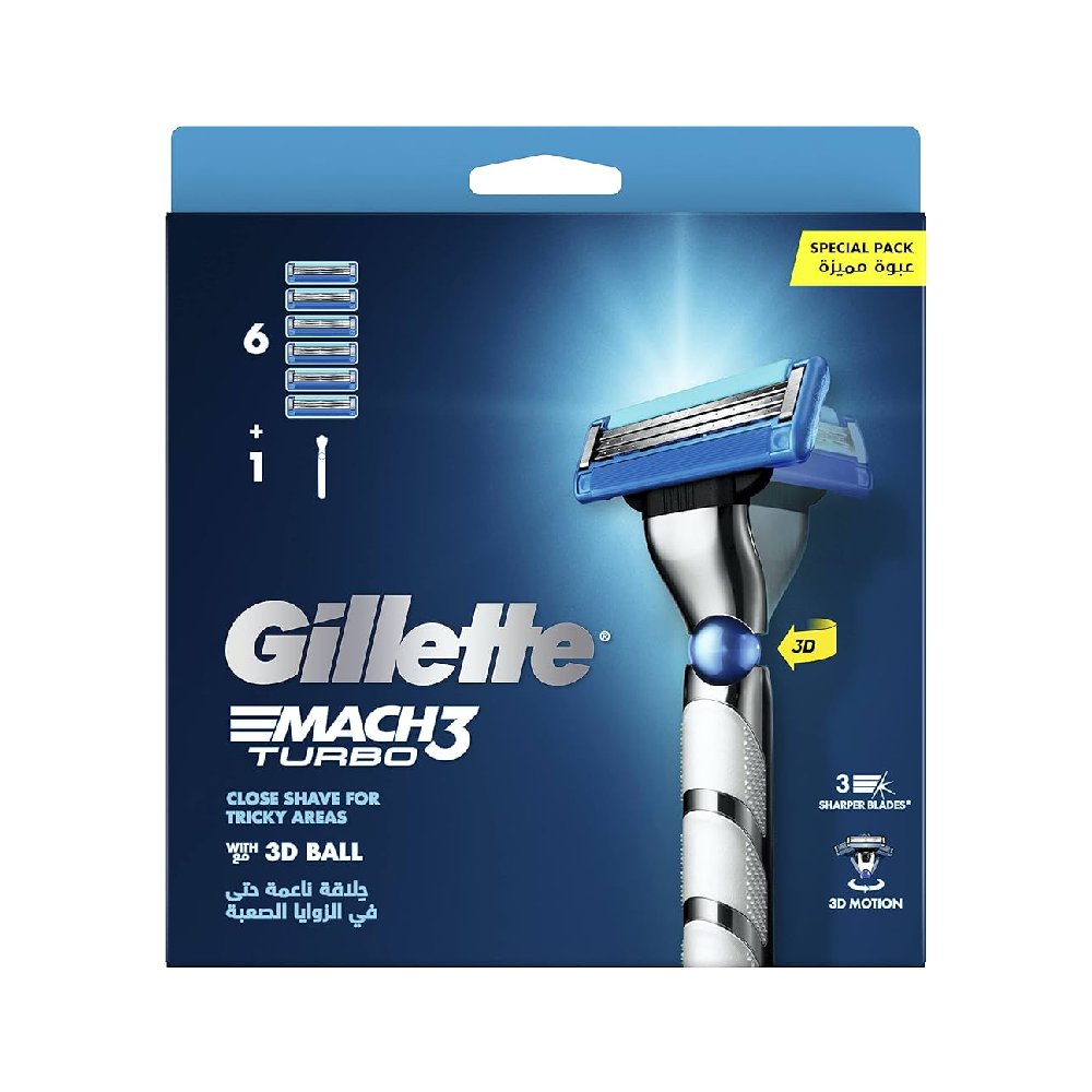GILLETTE MACH 3 TURBO H+6 – Al-Fatah