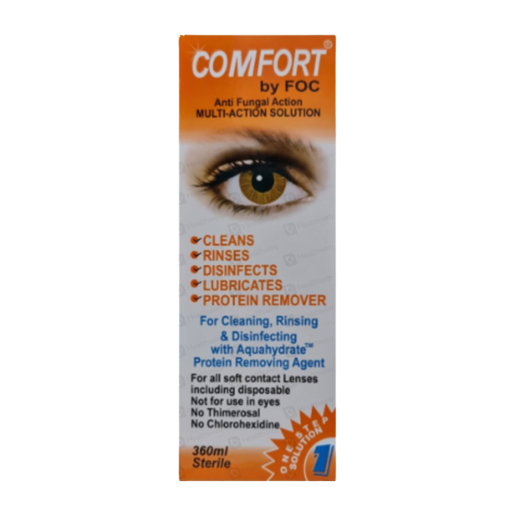 LENS HOUSE COMFORT BY FOC 360ML SOLUTION