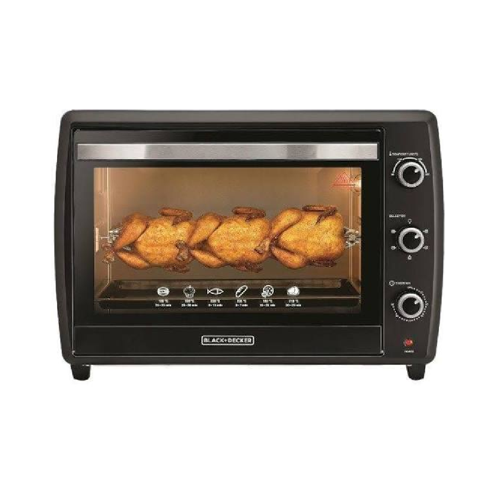 BLACK & DECKER OVEN TOASTER 70LTR TRO70RDG