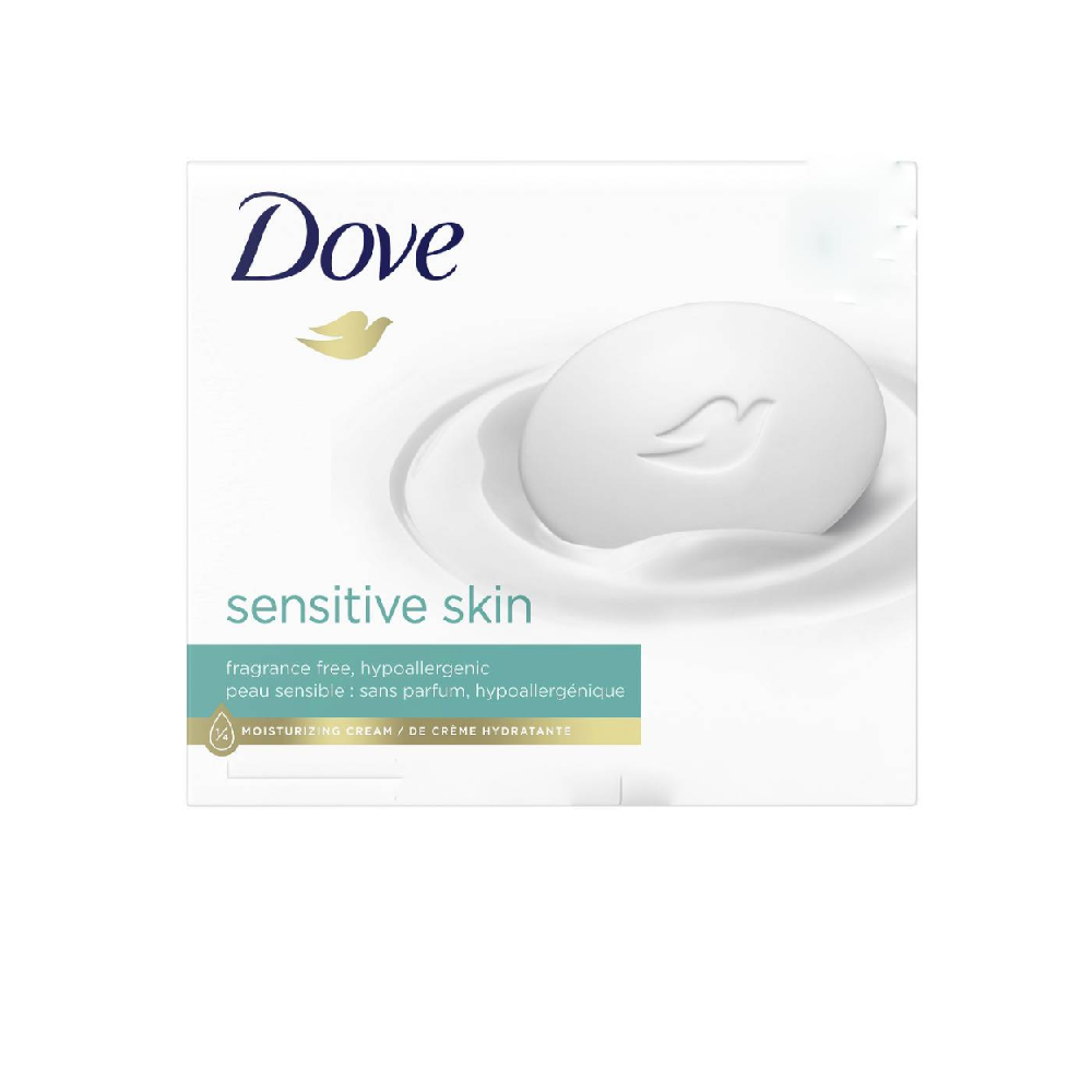 DOVE SOAP SENSITIVE SKIN PEAU SENSIBLE 106 GM