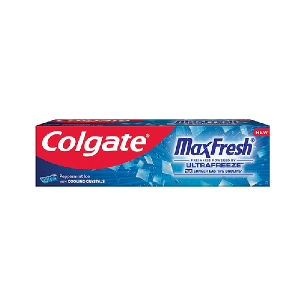 COLGATE TOOTH PASTE MAX FRESH PEPPERMINT ICE 125 GM