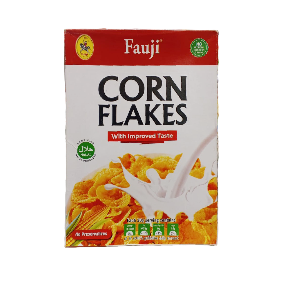 FAUJI CEREAL CORN FLAKES 250 GM