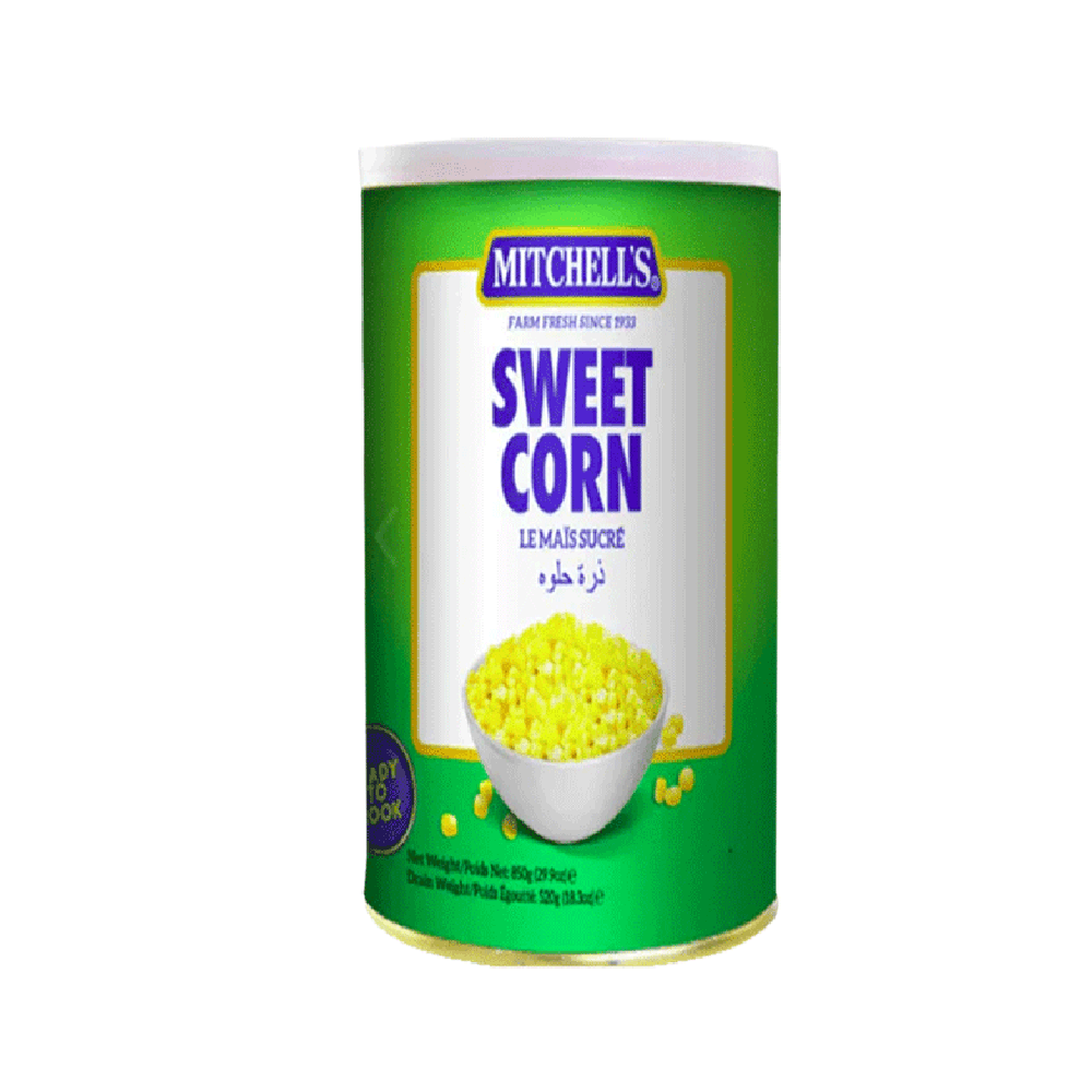 MITCHELLS SWEET CORN SMALL(TIN) 450 GM