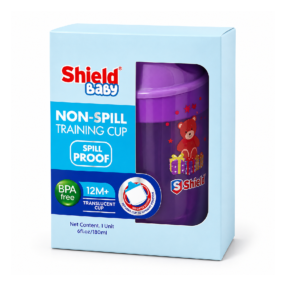 SHIELD NON SPIL TRAINING CUP 180 ML