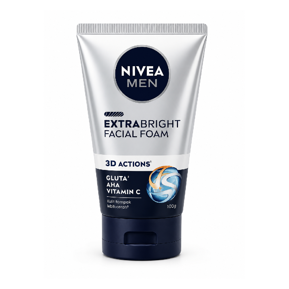 NIVEA MEN FACIAL FOAM EXTRA WHITE DARK SPOT MINIMIZER 100 ML