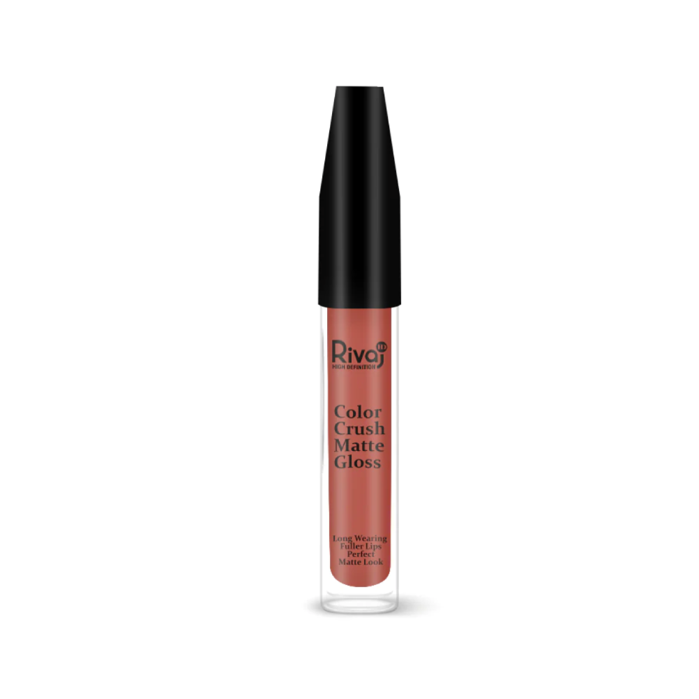 RIVAJ HD COLOR CRUSH MATT LIPGLOSS NO.3