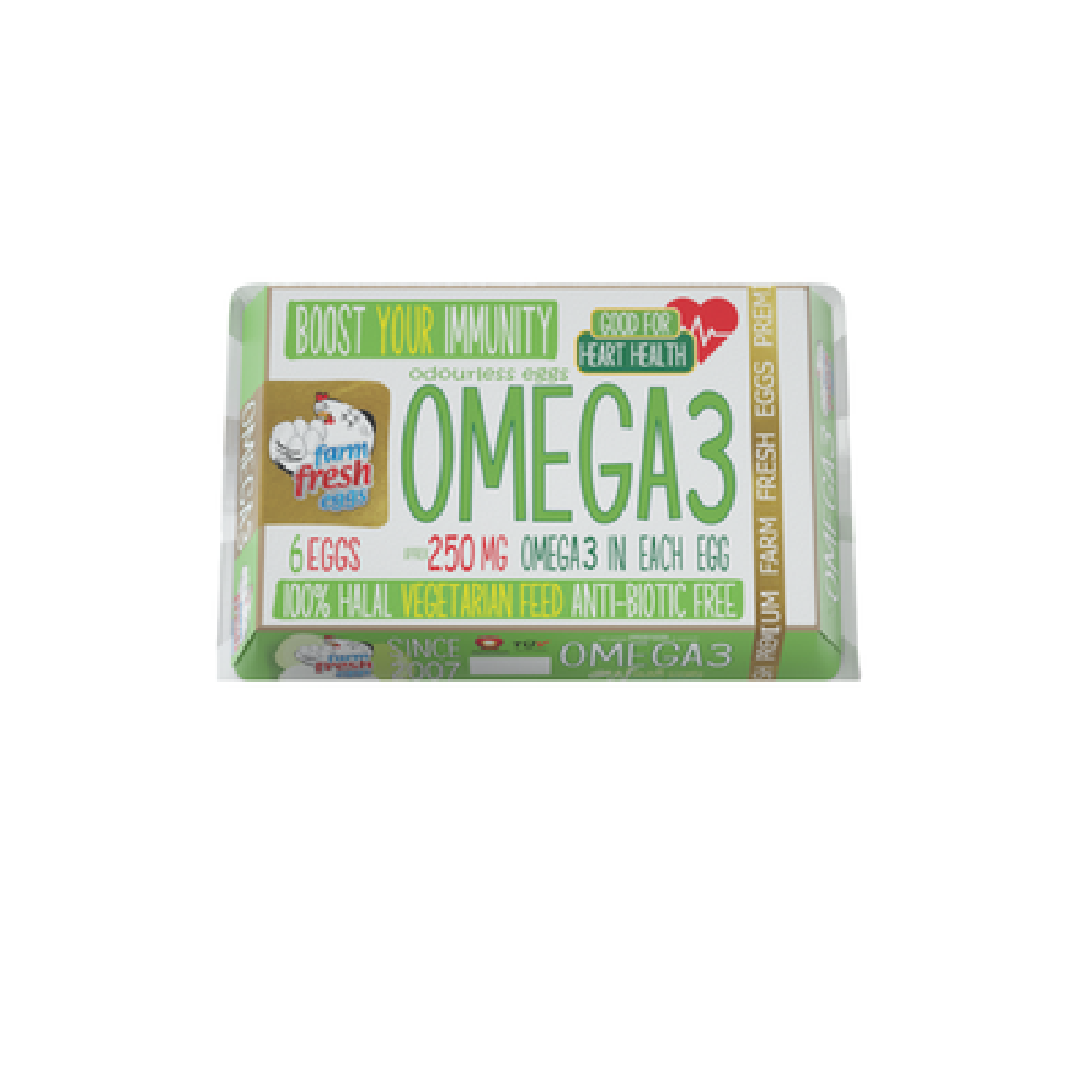 FARM FRESH OMEGA 3 EGGS 6 PSC