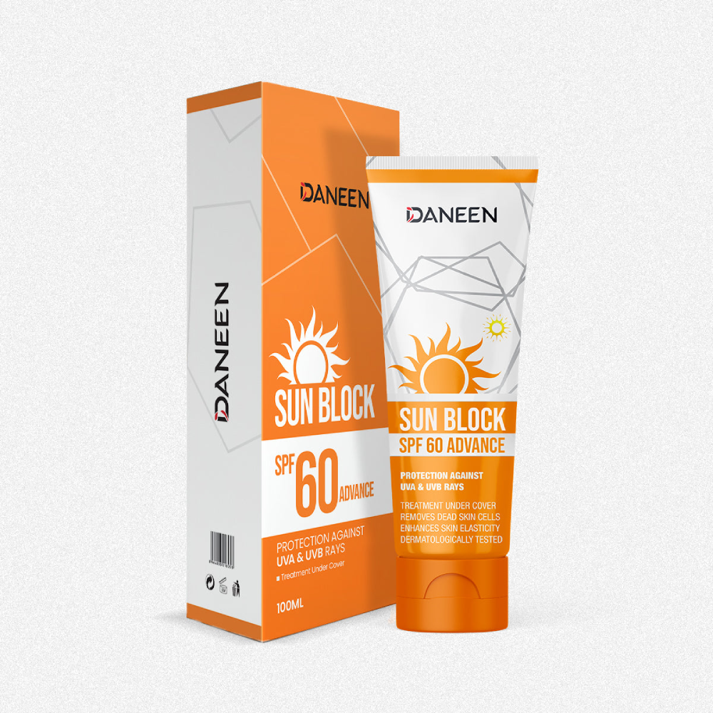DANEEN SPF 60 ADVANCE SUN BLOCK 100ML