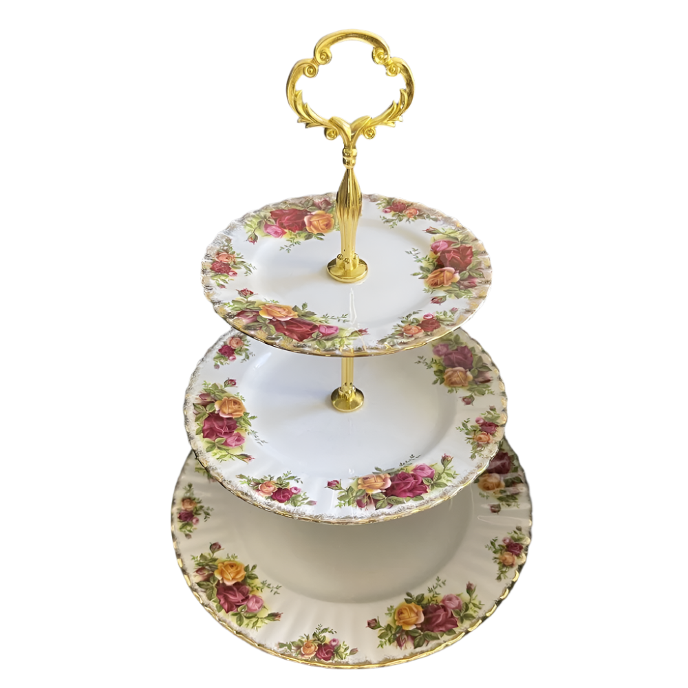 DISH CAKE ROYAL BISTRO 3TIRE K105-3-801