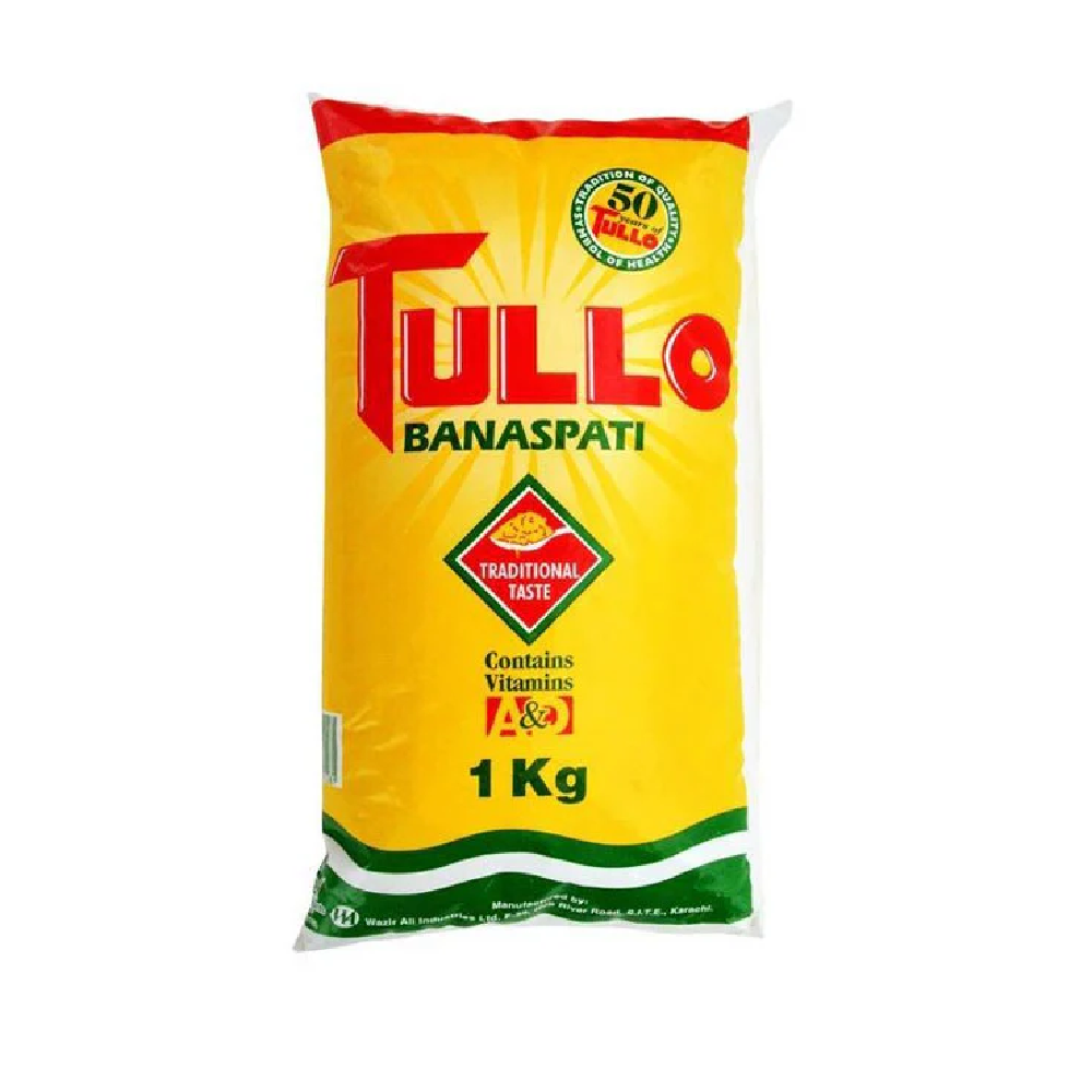 TULLO BANASPATI GHEE POUCH 1 KG
