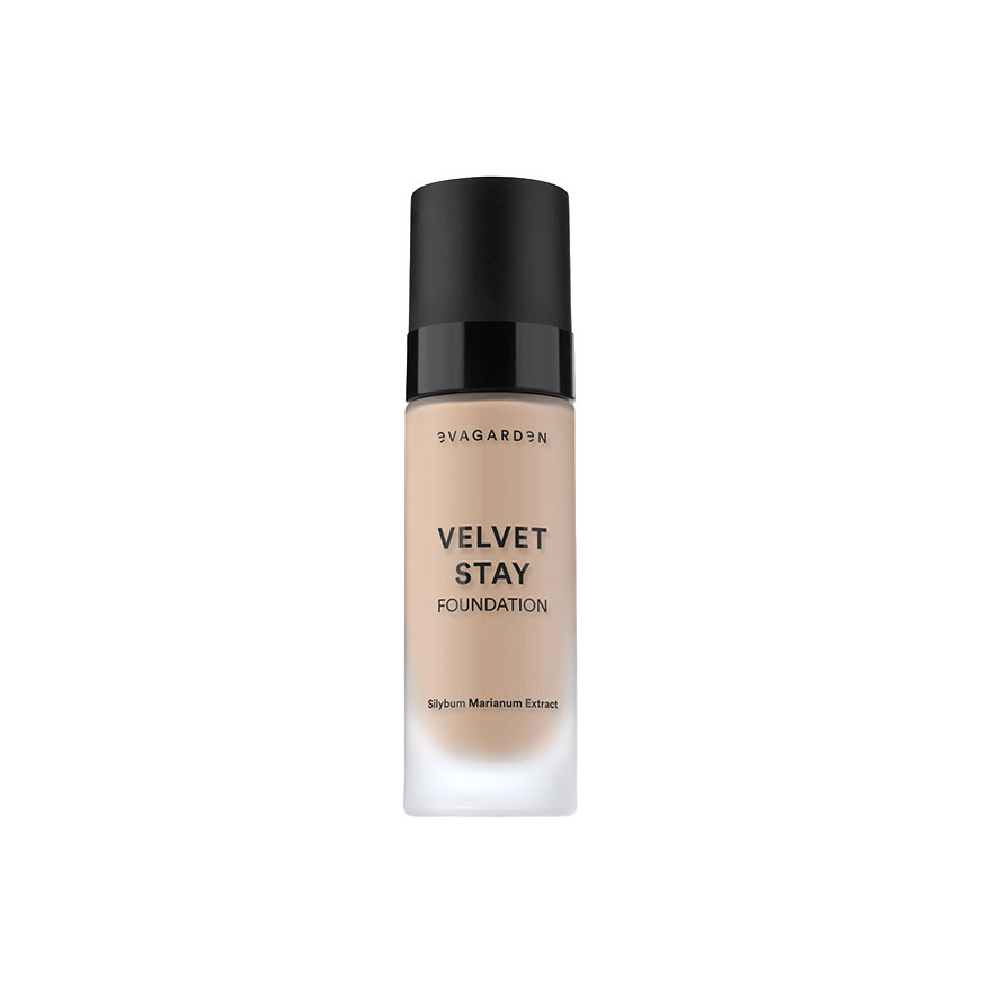 EVAGARDEN VELVET STAY FOUNDATION 808 TOAST (30 ML)